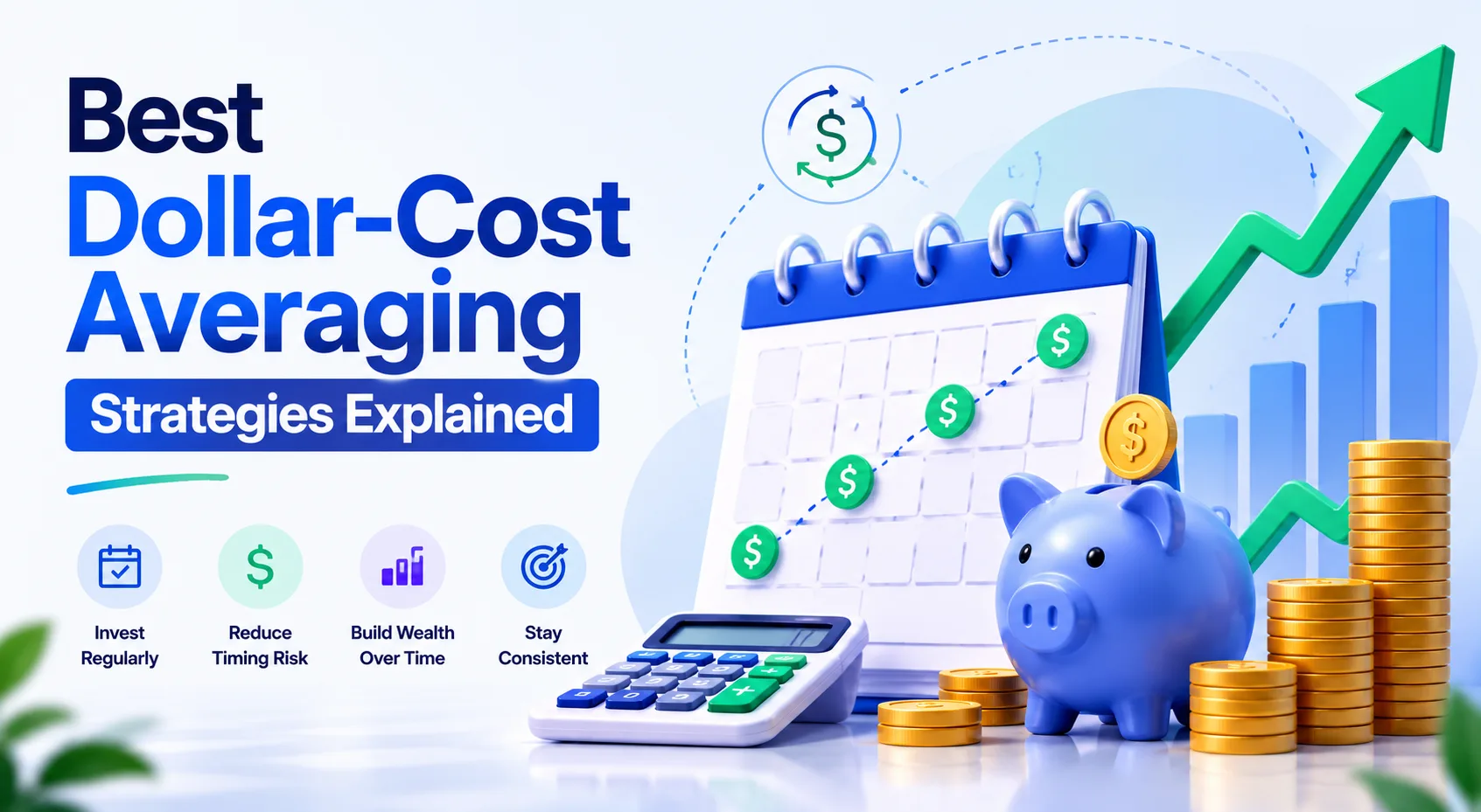 Best dollar-cost averaging strategies explained with recurring investing examples and portfolio growth